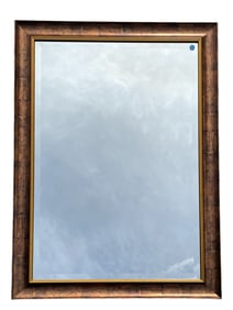 LARGE 41" VINTAGE WINDSOR ART BEVELED MIRROR