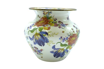 MACKENZIE CHILDS FLOWER MARKET VASE