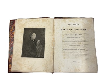 LARGE WORKS OF WILLIAM HOGARTH COMPLETE