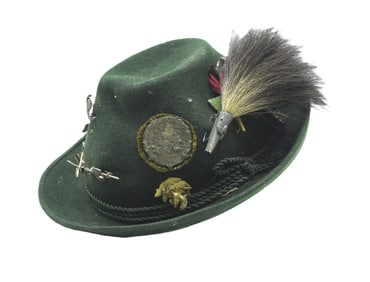 VINTAGE ALPINE GERMAN HIKING HAT