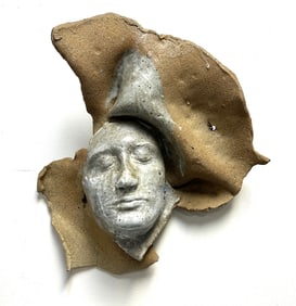 CONTEMPORARY MODERN MASK SCULPTURE