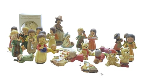 ANRI AND GOEBEL HUMMEL ORNAMENTS AND FIGURINES
