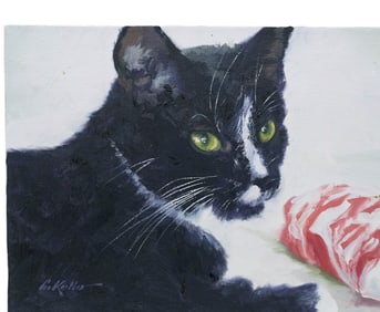 CHARLES KELLO (1942-2014) PORTRAIT OF MR B