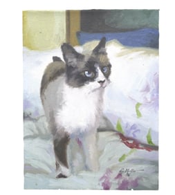 CHARLES KELLO (1942-2014) PORTRAIT OF GRIZABELLA
