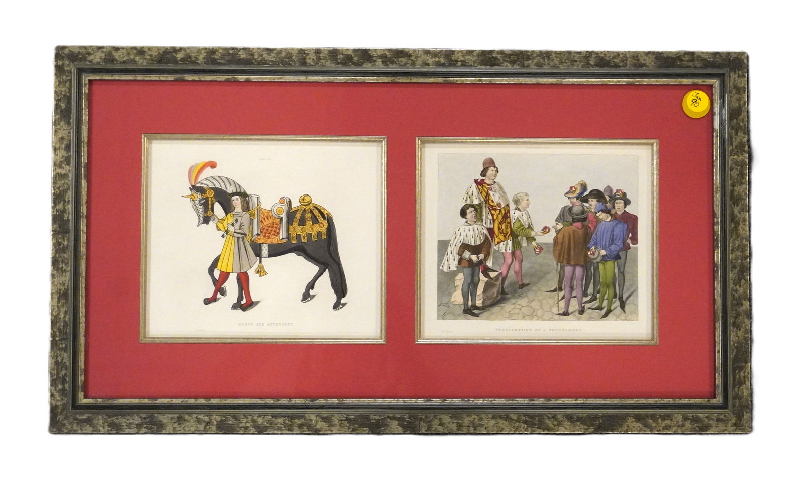 DOUBLE FRAMED HENRY SHAW PRINTS (1 of 7)