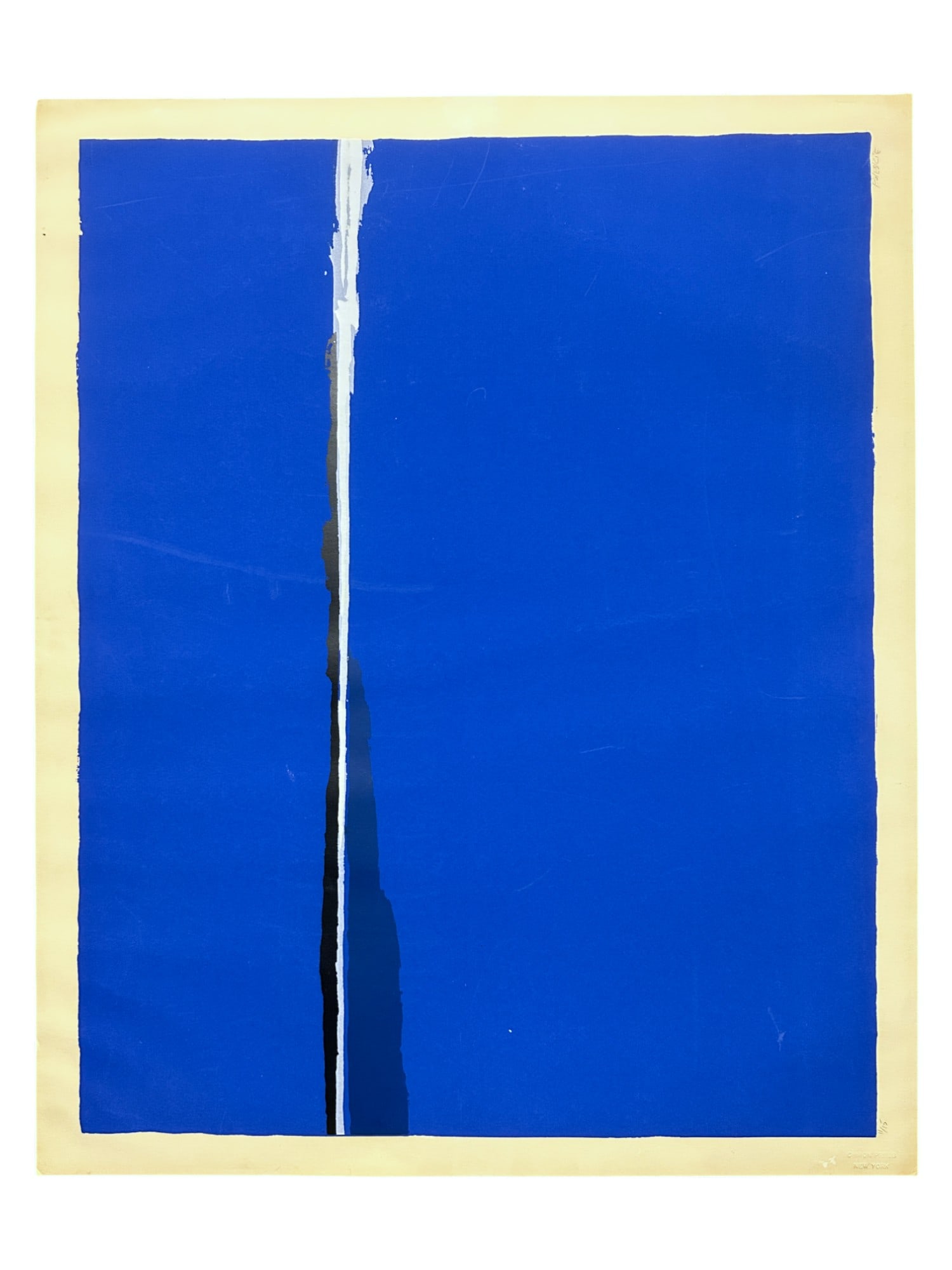 RARE STEVE POLESKIE (american b 1938) SCREEN PRINT (1 of 4)