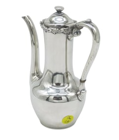 STERLING SILVER CHOCOLATE POT TOWLE