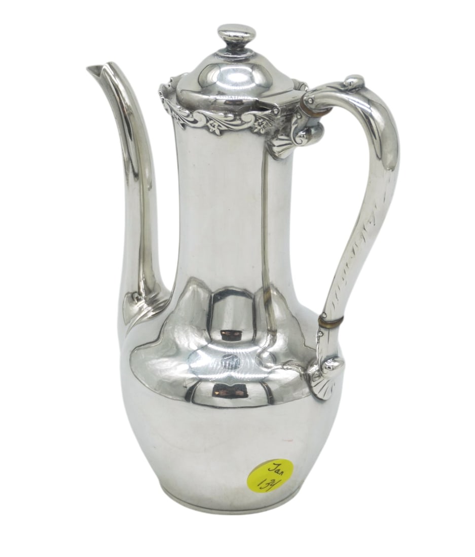 STERLING SILVER CHOCOLATE POT TOWLE (1 of 5)