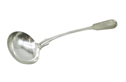 LARGE CHARLESTON STERLING LADLE CARRINGTON