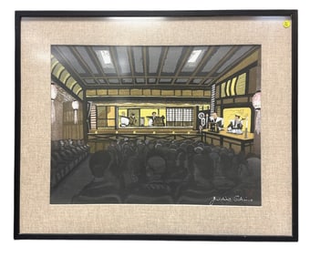 MID CENTURY SEKINO JUN'ICHIRO WOODBLOCK