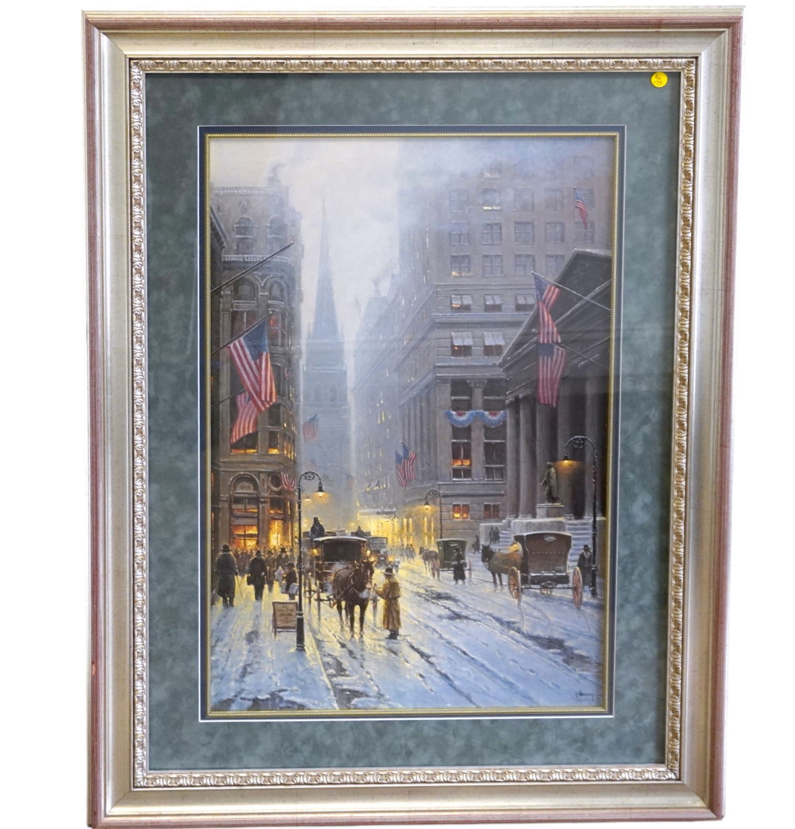 LARGE LTD ED G HARVEY WALL STREET NEW YORK LTS ED (1 of 4)