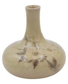 ANTIQUE YELLOW ART POTTERY VASE