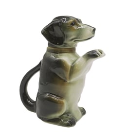 VINTAGE ERPHILA 1940S PORCELAIN DOG TEAPOT