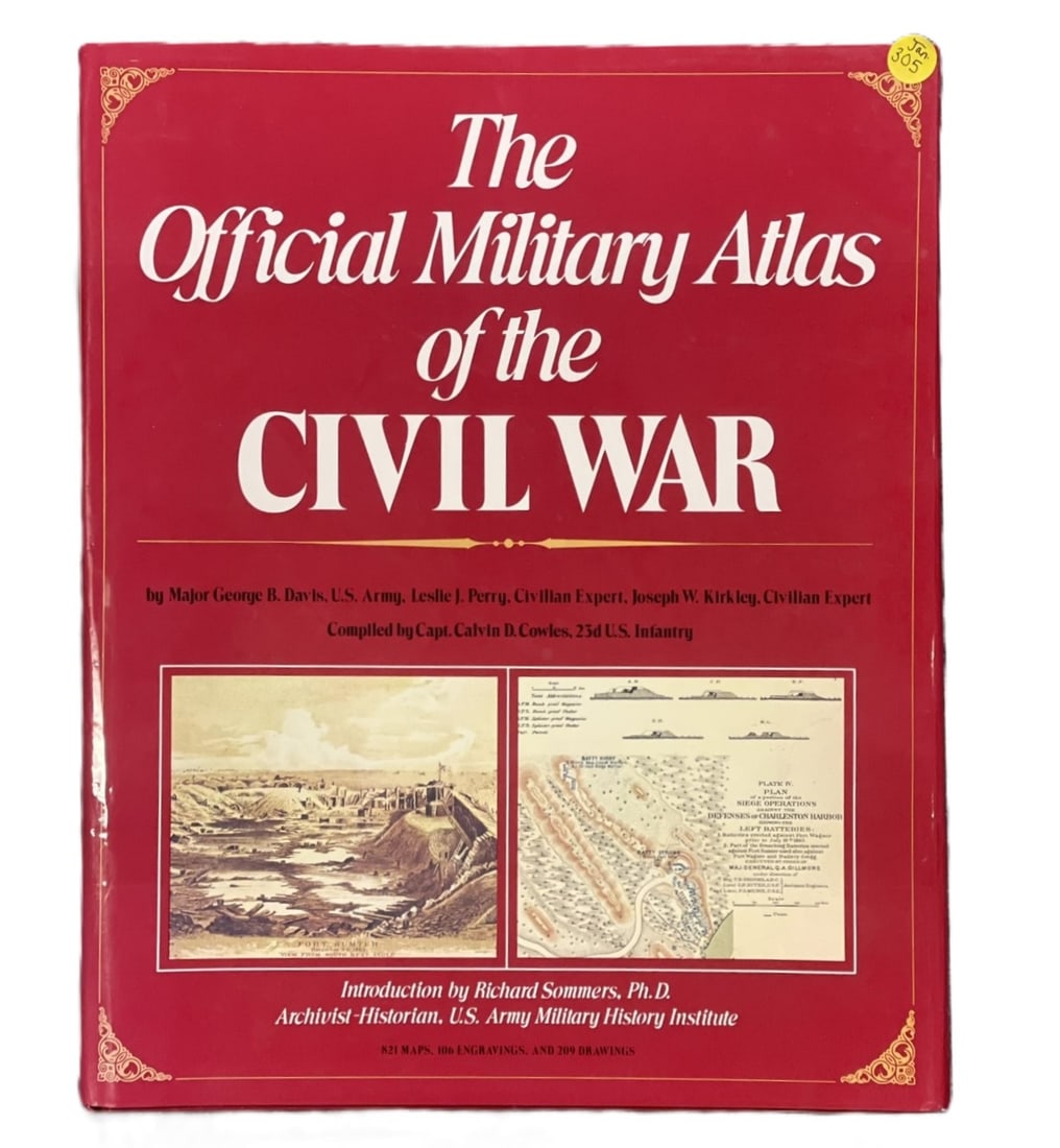 THE OFFICIAL MILITARY ATLAS OF THE CIVIL WAR BY MAJOR GEORGE B. DAVIS (1 of 8)