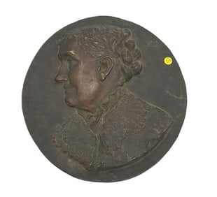 ANTIQUE BRONZE GALVANIZED WALL PLAQUE