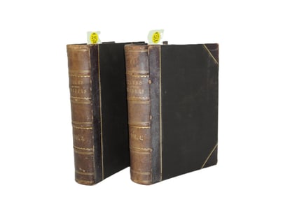 ANTIQUE "TALES OF THE BORDERS, AND OF SCOTLAND" BY JOHN MACKAY WILSON VOL 3 & 4