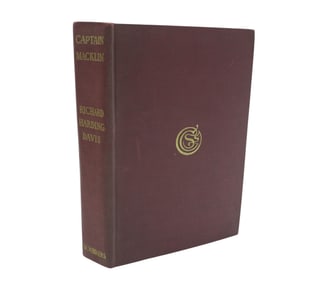 SET OF 8 ANTIQUE RICHARD HARDING DAVIS BOOKS