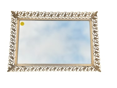 MCM HOLLYWOOD REGENCY MIRRORED TRAY