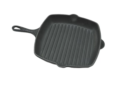 LE CREUSET SQUARE SKILLET GRILL PAN