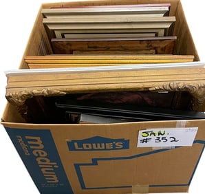 DEALER'S LOT - FRAMED ART