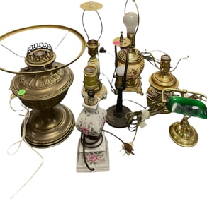 DEALER'S LOT - VINTAGE LAMPS