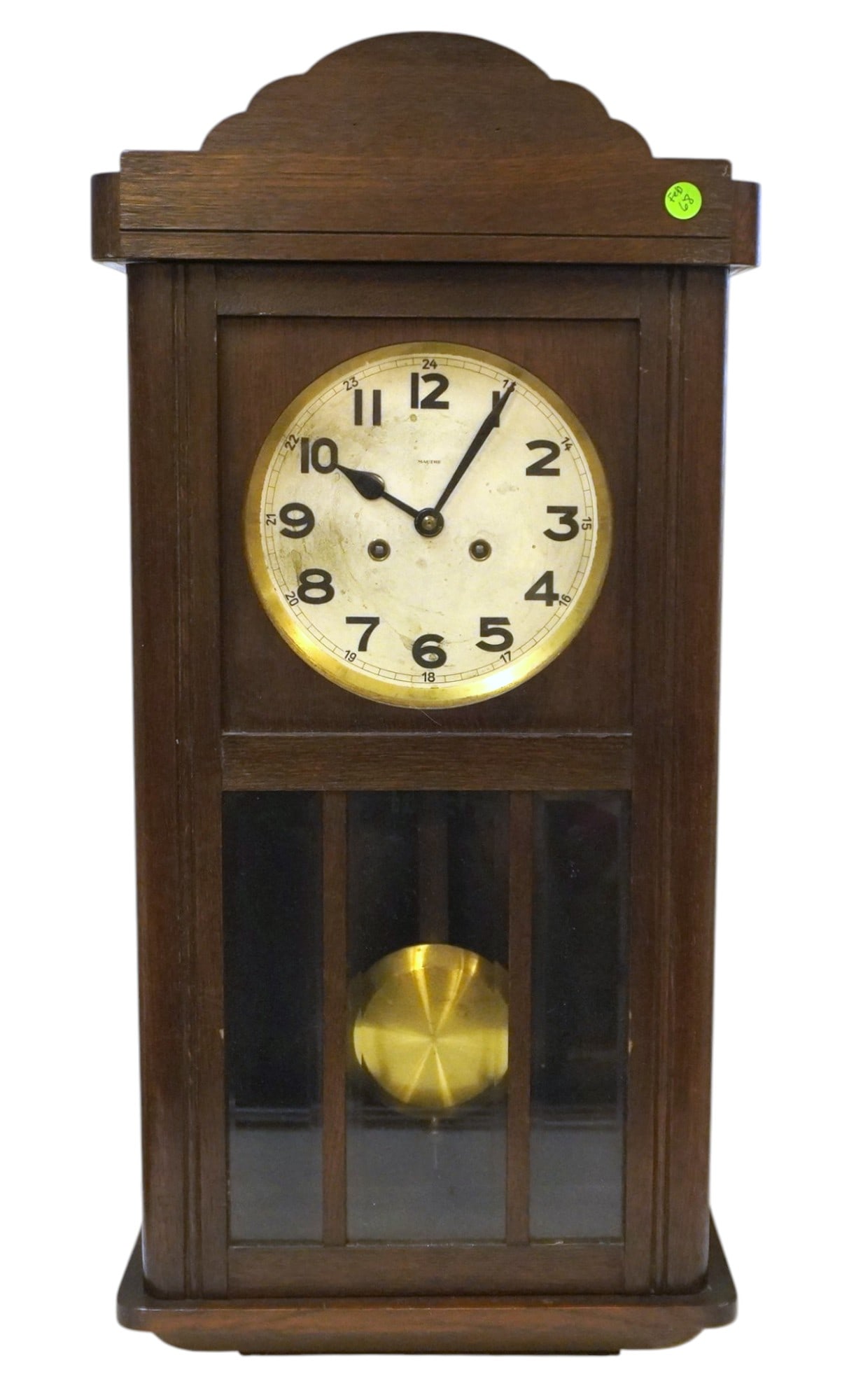 ANTIQUE FRIEDRICH MAUTHE WALL CLOCK (1 of 7)