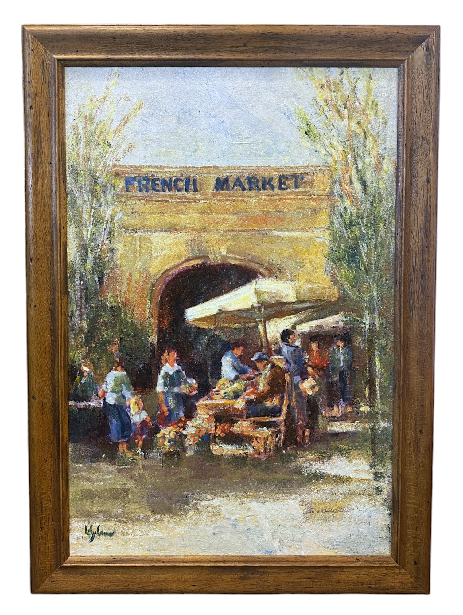 NEW ORLEANS FRENCH MARKET PAINTING (1 of 4)