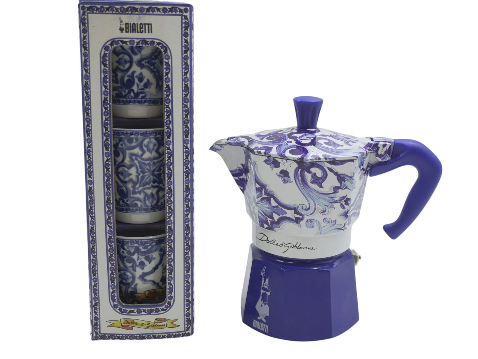 BIALETTI DOLCE AND GABBANA 3 CUP ESPRESSO SET (1 of 4)