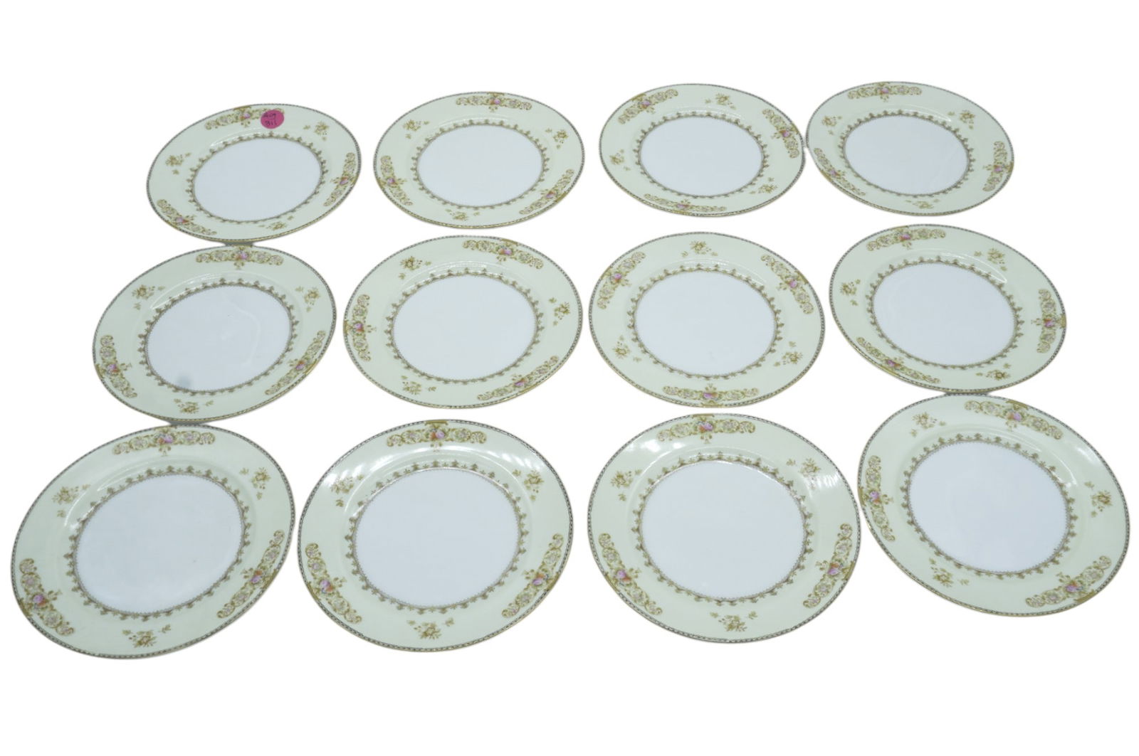 12 MEITO HASTINGS CHINA SALAD PLATES (1 of 4)