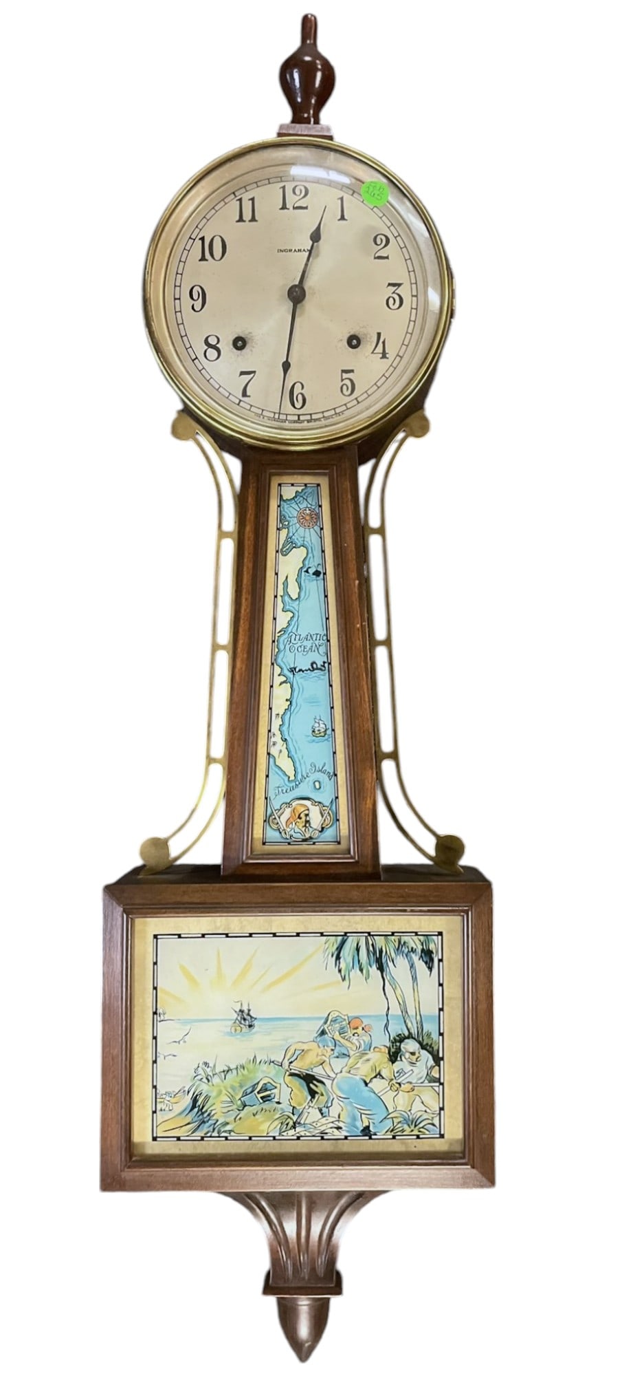 E. INGRAHAM TREASURE BANJO CLOCK (1 of 6)