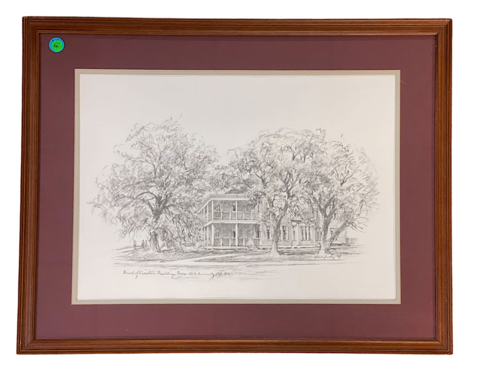 E.M. BUCK SCHIWETZ LITHO TEXAS A & M (1 of 3)