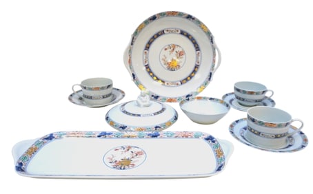 10 PC RAYNAUD LIMOGES CHINA KOUTANI
