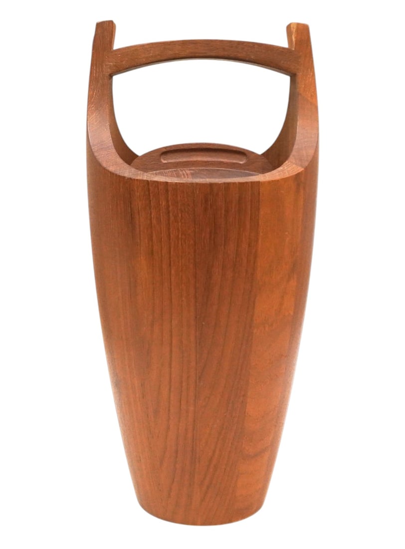 VINTAGE TEAK ICE BUCKET BY JEN H.QUISTGAARD FOR DANSK (1 of 5)