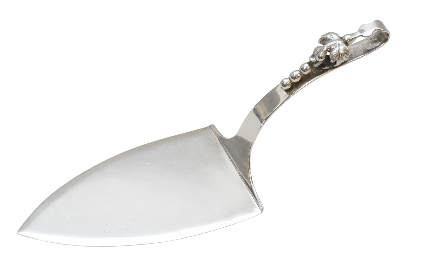 MID CENTURY F. RAMIREZ STERLING SILVER BLOSSOM PIE / PASTRY SERVER (1 of 4)