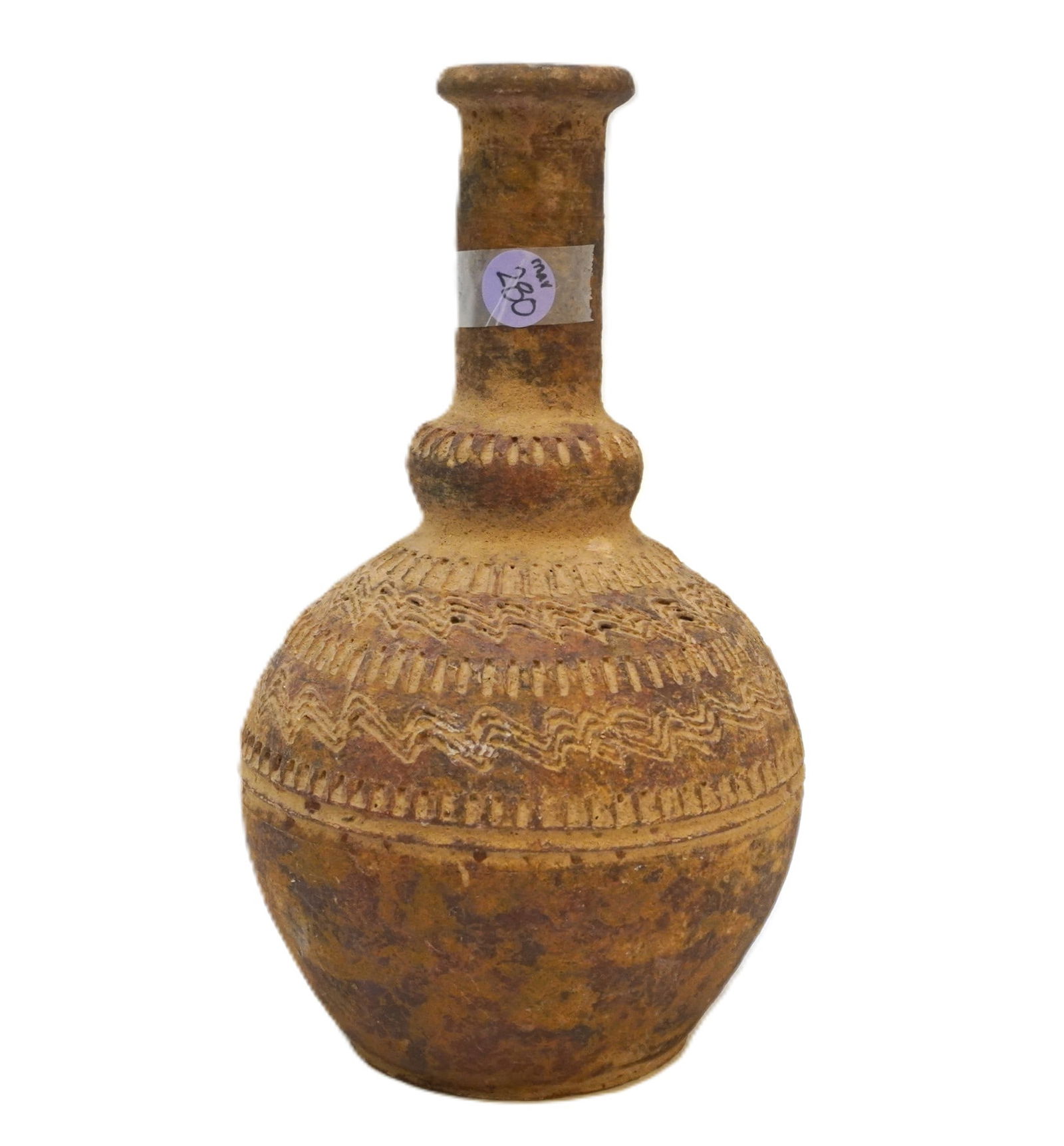 MEXICAN HANDMADE POTTERY VASE (1 of 4)