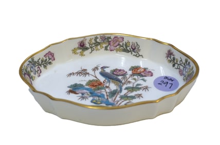 WEDGEWOOD "KUTANI CRANE" BONE CHINA TRINKET DISH