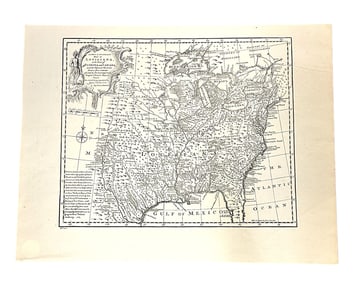 A NEW AND ACCURATE MAP OF LOUISIANA, FLORIDA AND CANADA