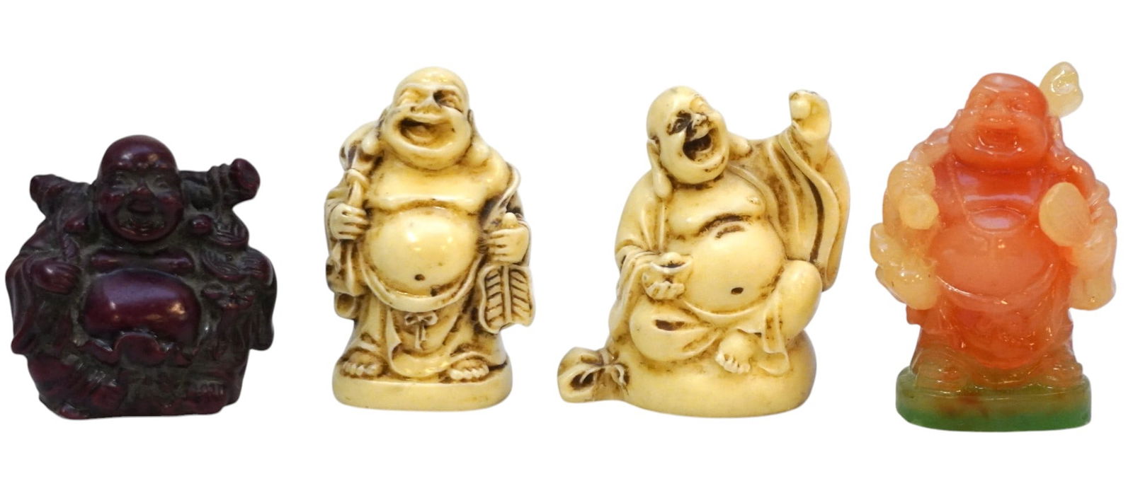 4 SMALL COMPOSITE BUDDHAS (1 of 6)