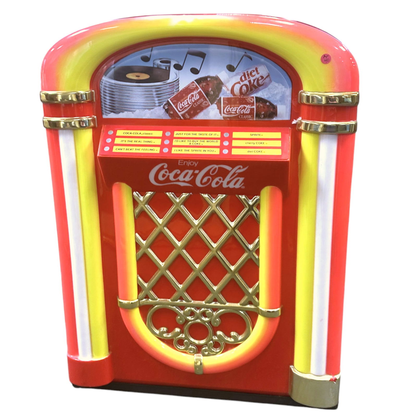 1991 COCA-COLA PAUL FLUM JUKEBOX COOLER (1 of 10)