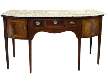 MAHOGANY HEPPLEWHITE STYLE SIDEBOARD