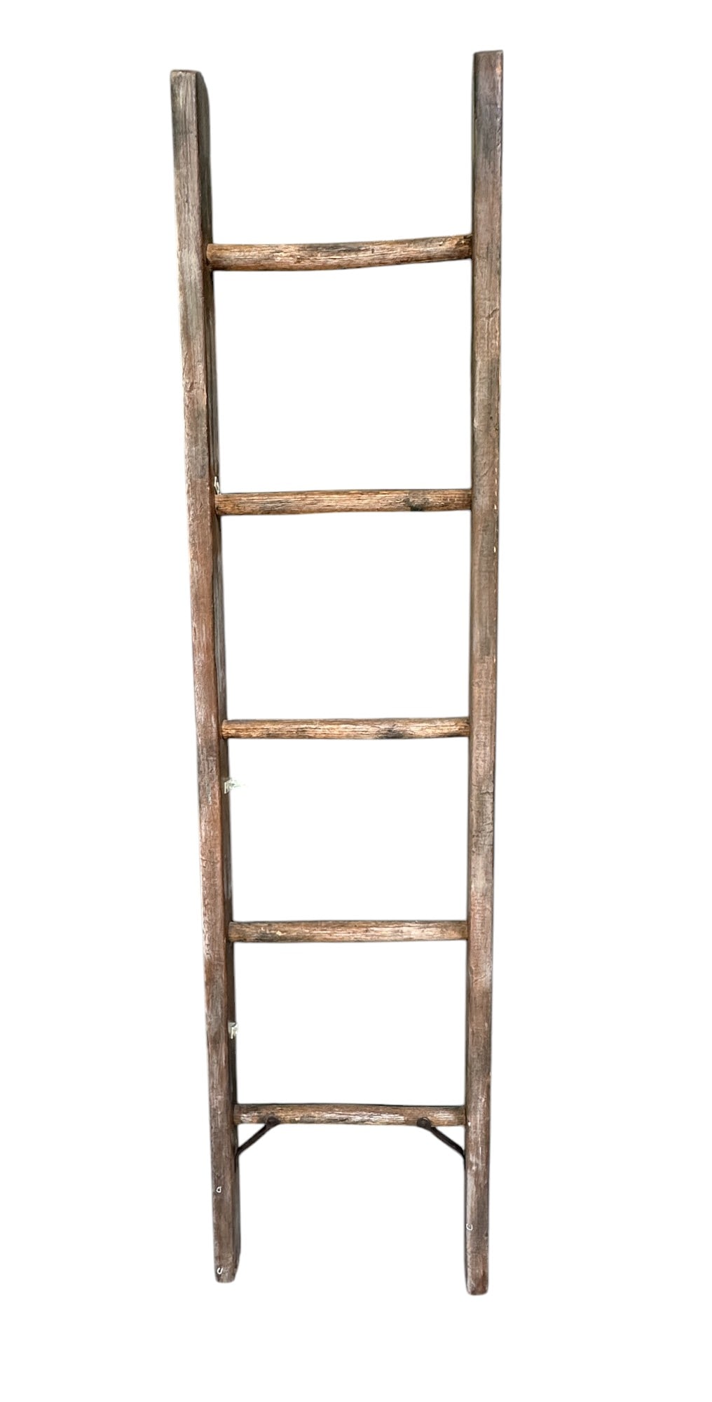 ANTIQUE PRIMITIVE ORCHARD LADDER 68" (1 of 3)