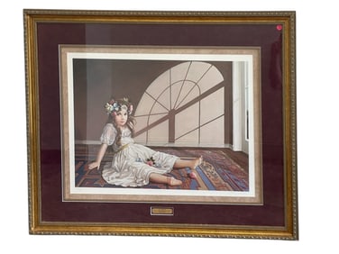 FAN WINDOW PATI BANNISTER (1929-2013) LTD ED LITHO