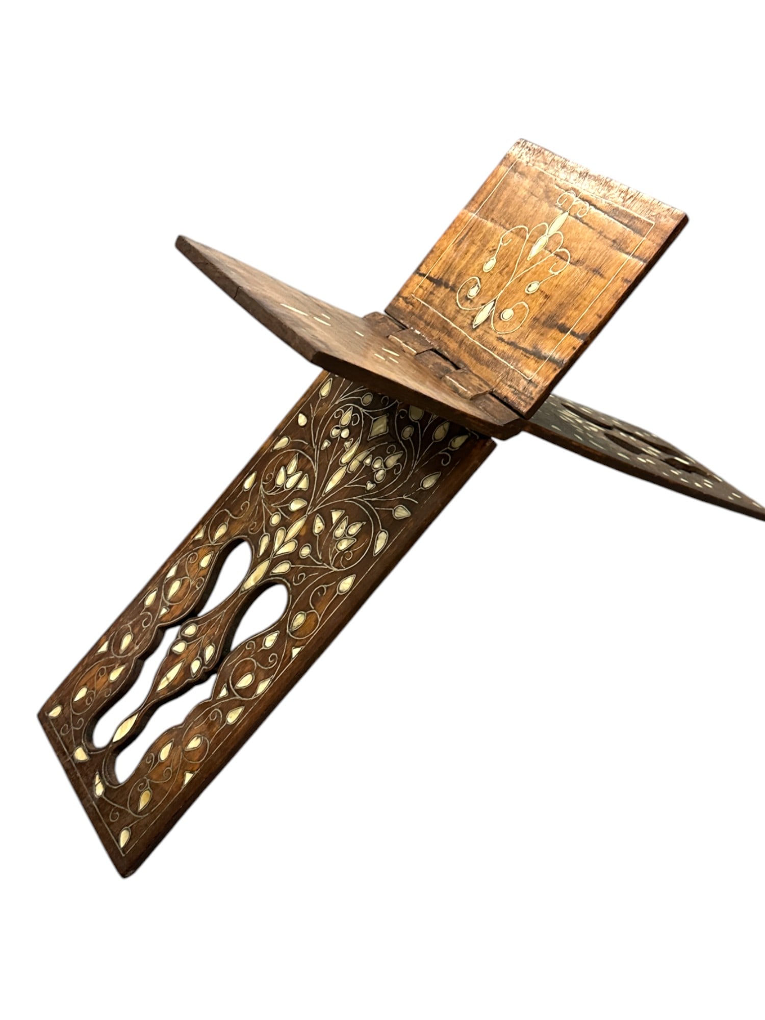 ANTIQUE INLAID ISLAMIC QURAN STAND (1 of 3)