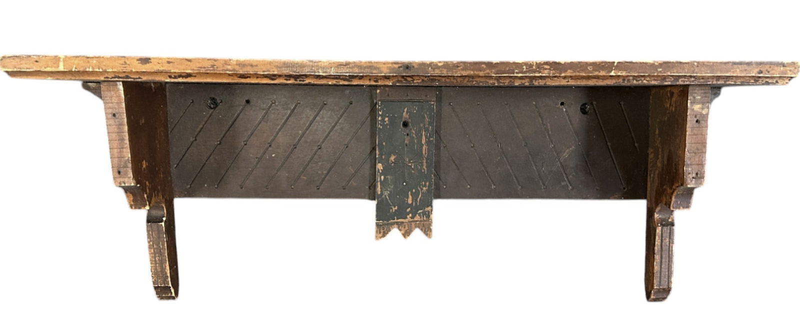 ANTIQUE FARMHOUSE WOOD SHELF (1 of 1)
