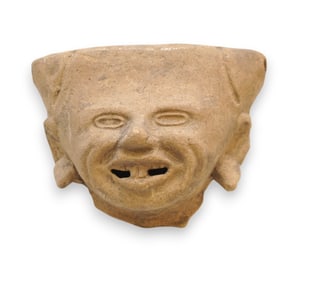 PRE-COLUMBIAN VERACRUZ SMILING HEAD