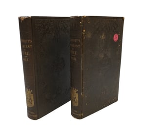 1847 EDITION OF PRESCOTT'S CONQUEST OF PERU IN TWO VOLUMES