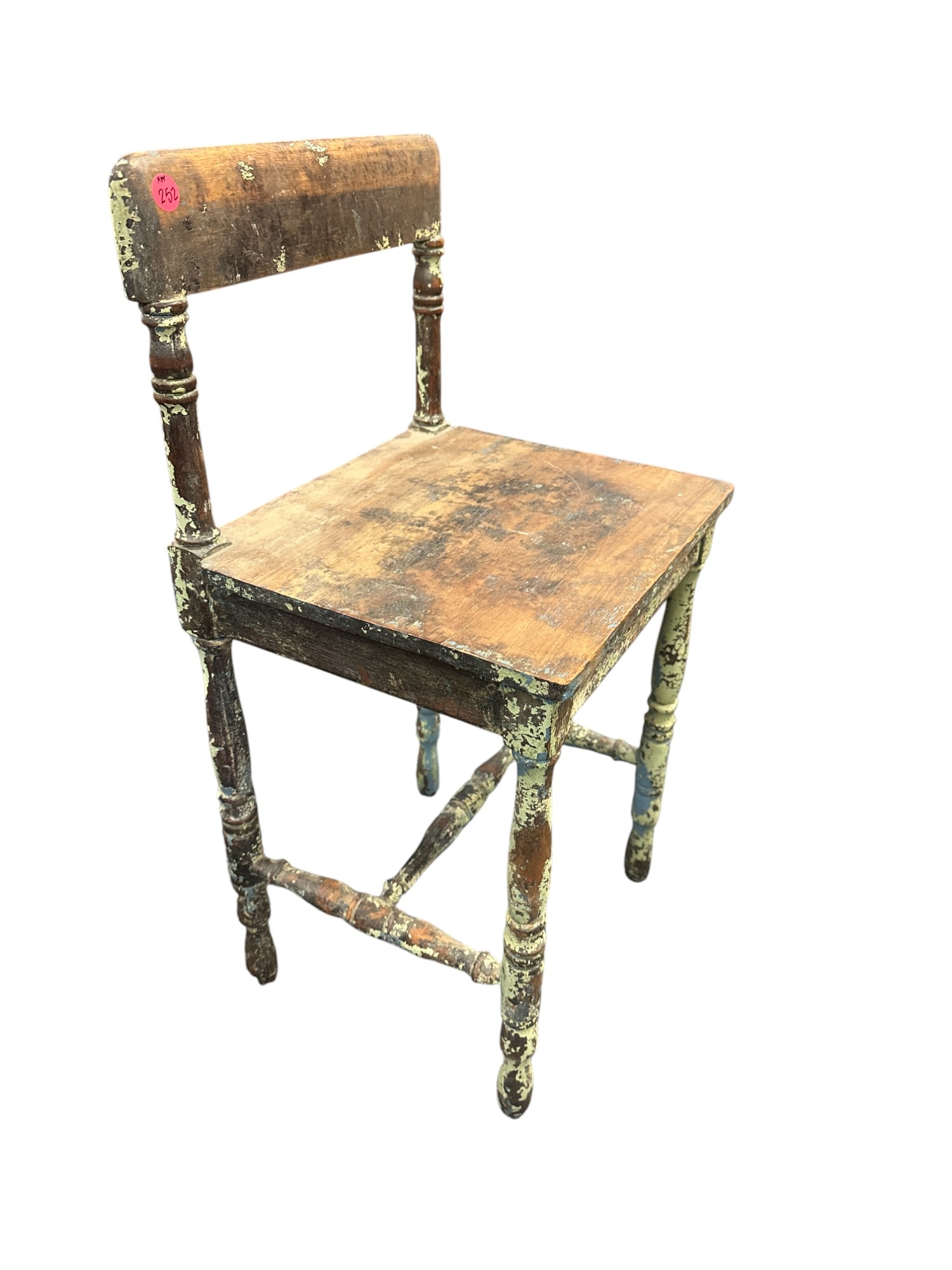 PRIMITIVE PAINTED SMALL CHAIR PENNSYLVANIA (1 of 1)