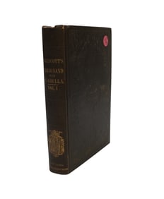 1854 EDITION OF "HISTORY OF THE REIGN OF FERDINAND AND ISABELLA" BY WILLIAM PRESCOTT