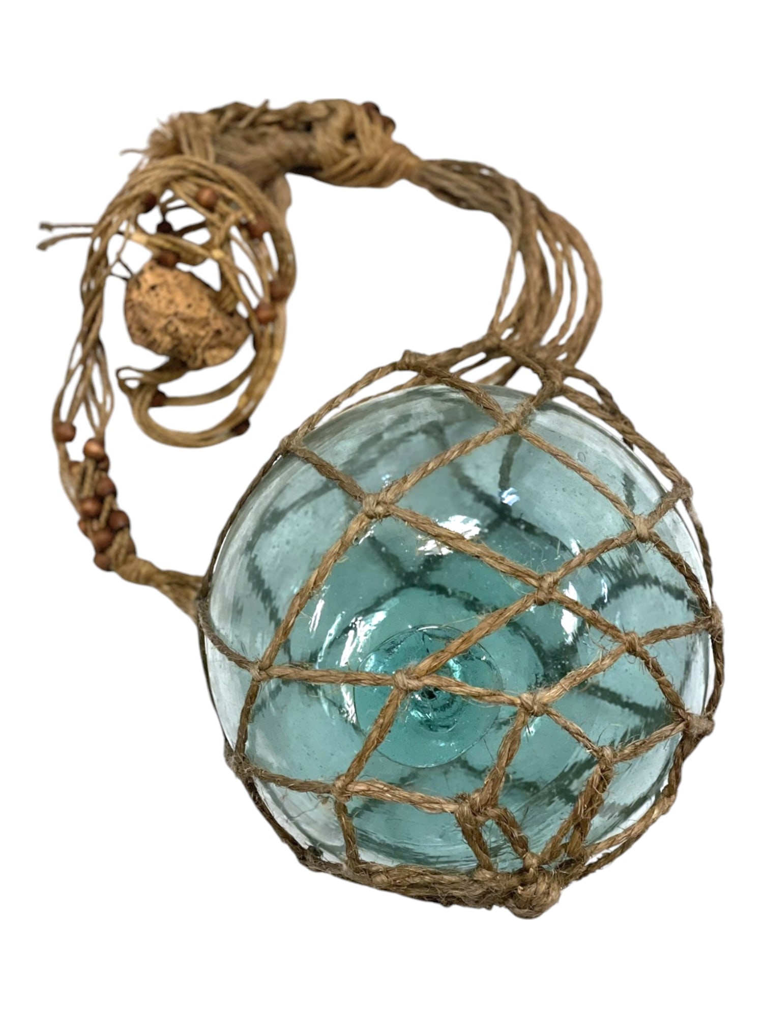 LARGE ANTIQUE JAPANESE GLASS FISHING FLOAT/ BUOY (1 of 1)