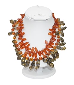 3 PC FABULOUS CONFETTI NECKLACES & EARRINGS